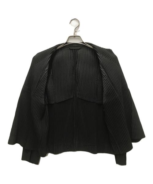 HOMME PLISSE ISSEY MIYAKE（オム プリッセ イッセイ ミヤケ）HOMME PLISSE ISSEY MIYAKE (オム プリッセ イッセイ ミヤケ) 21AW SOLID PLEATS ジャケット グレー サイズ:1の古着・服飾アイテム