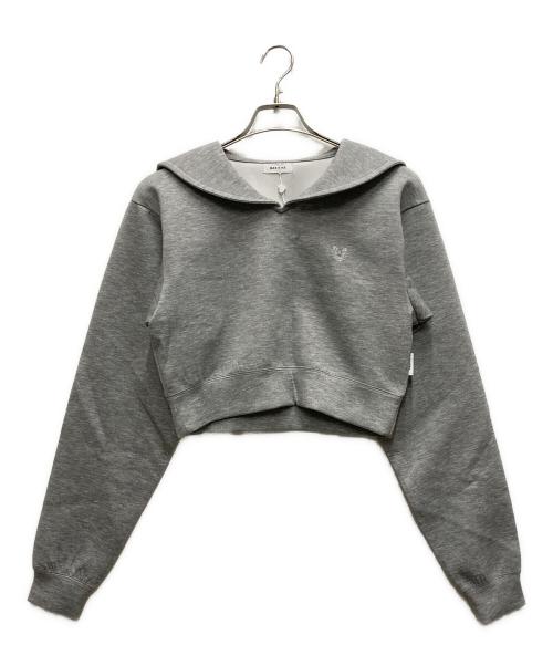 BASICKS（ベイシックス）BASICKS (ベイシックス) SAILOR BONDED SWEAT グレー サイズ:Sの古着・服飾アイテム