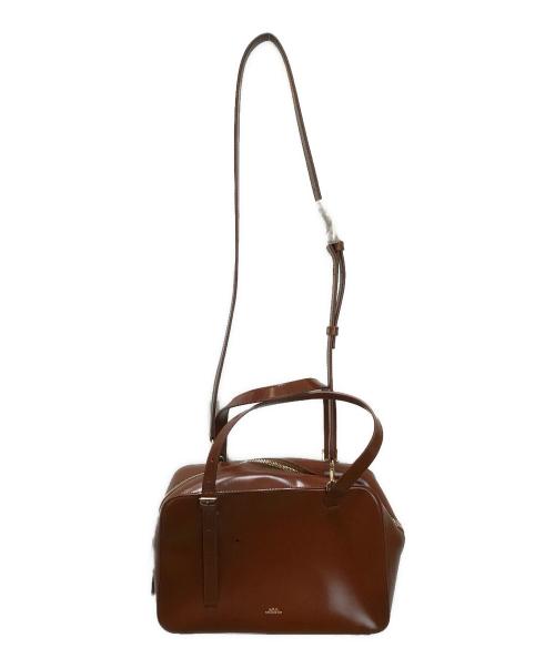 A.P.C.（アーペーセー）A.P.C. (アーペーセー) VIRGINIE バッグ ブラウンの古着・服飾アイテム