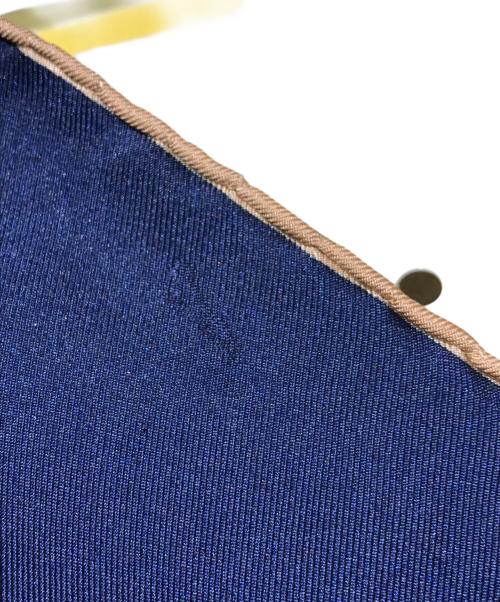 GUCCI（グッチ）GUCCI (グッチ) シルクスカーフ ネイビーの古着・服飾アイテム