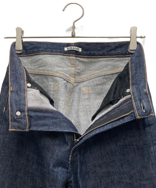AURALEE（オーラリー）AURALEE (オーラリー) HARD TWIST DENIM 5P PANTS ネイビー サイズ:63.5cm (W25)の古着・服飾アイテム