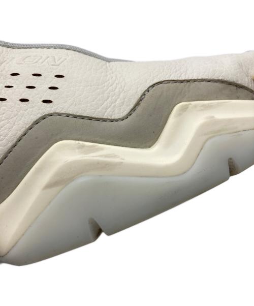 LOUIS VUITTON（ルイ ヴィトン）LOUIS VUITTON (ルイ ヴィトン) LVトレイナー・ラインスニーカー グレー×ホワイト サイズ:9 1/2の古着・服飾アイテム