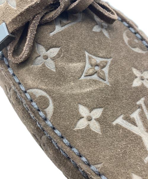 LOUIS VUITTON（ルイ ヴィトン）LOUIS VUITTON (ルイ ヴィトン) LVドライバー・ライン モカシン ブラウン サイズ:9 1/2の古着・服飾アイテム