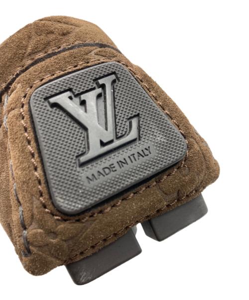 LOUIS VUITTON（ルイ ヴィトン）LOUIS VUITTON (ルイ ヴィトン) LVドライバー・ライン モカシン ブラウン サイズ:9 1/2の古着・服飾アイテム