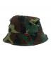 SUPREME (シュプリーム) Layered Camo Crusher Hat カーキ：8000円