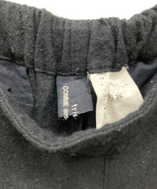 COMME des GARCONS tricot（コムデギャルソントリコ）COMME des GARCONS tricot (コムデギャルソントリコ) ウールワイドパンツ ブラック サイズ:Mの古着・服飾アイテム