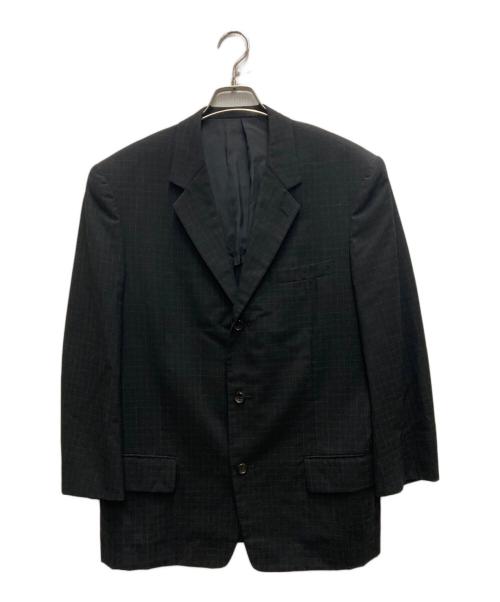 Y's for men（ワイズフォーメン）Y'S for men (ワイズフォーメン) 90sウール混テーラードジャケット ブラック サイズ:Sの古着・服飾アイテム