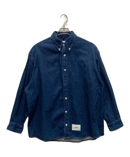 WTAPS（ダブルタップス）WTAPS (ダブルタップス) BD 04 / LS / COTTON. DENIM インディゴ サイズ:2の古着・服飾アイテム