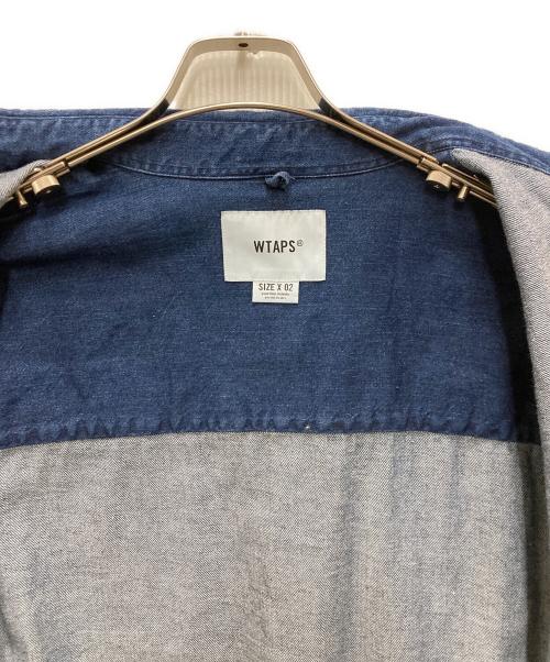 WTAPS（ダブルタップス）WTAPS (ダブルタップス) BD 04 / LS / COTTON. DENIM インディゴ サイズ:2の古着・服飾アイテム