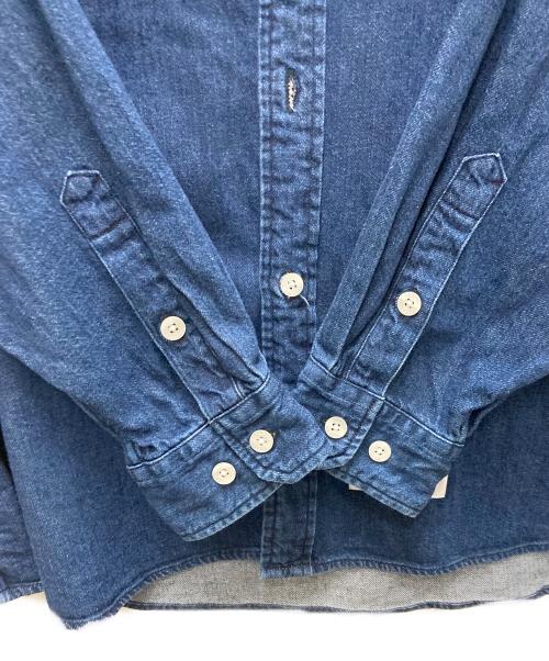 WTAPS（ダブルタップス）WTAPS (ダブルタップス) BD 04 / LS / COTTON. DENIM インディゴ サイズ:2の古着・服飾アイテム