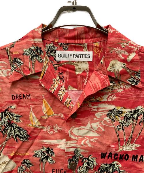 WACKO MARIA（ワコマリア）WACKO MARIA (ワコマリア) HAWAIIAN SHIRT S/S(TYPE-1) レッド サイズ:Sの古着・服飾アイテム