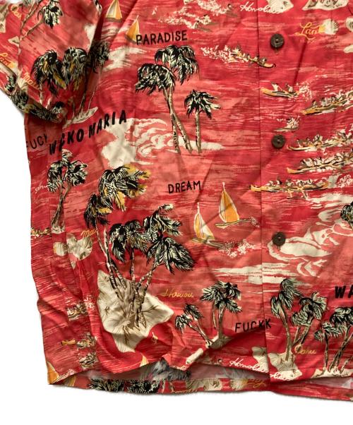 WACKO MARIA（ワコマリア）WACKO MARIA (ワコマリア) HAWAIIAN SHIRT S/S(TYPE-1) レッド サイズ:Sの古着・服飾アイテム