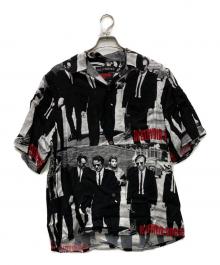 WACKO MARIA（ワコマリア）の古着「RESERVOIR DOGS HAWAIIAN SHIRT」｜ブラック×ホワイト
