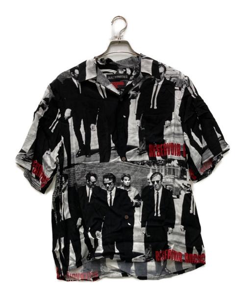 WACKO MARIA（ワコマリア）WACKO MARIA (ワコマリア) RESERVOIR DOGS HAWAIIAN SHIRT ブラック×ホワイト サイズ:Ｍ　の古着・服飾アイテム