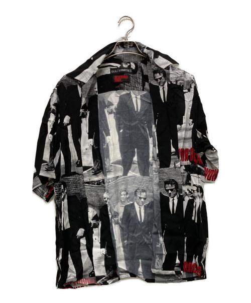 WACKO MARIA（ワコマリア）WACKO MARIA (ワコマリア) RESERVOIR DOGS HAWAIIAN SHIRT ブラック×ホワイト サイズ:Ｍ　の古着・服飾アイテム