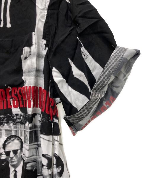 WACKO MARIA（ワコマリア）WACKO MARIA (ワコマリア) RESERVOIR DOGS HAWAIIAN SHIRT ブラック×ホワイト サイズ:Ｍ　の古着・服飾アイテム