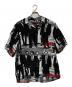 WACKO MARIA（ワコマリア）の古着「RESERVOIR DOGS HAWAIIAN SHIRT」｜ブラック×ホワイト