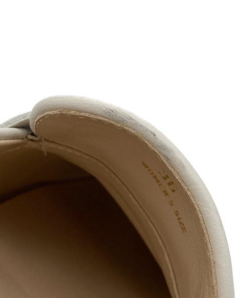 TOD'S（トッズ）TOD'S (トッズ) T タイムレスローファー ホワイト サイズ:36の古着・服飾アイテム