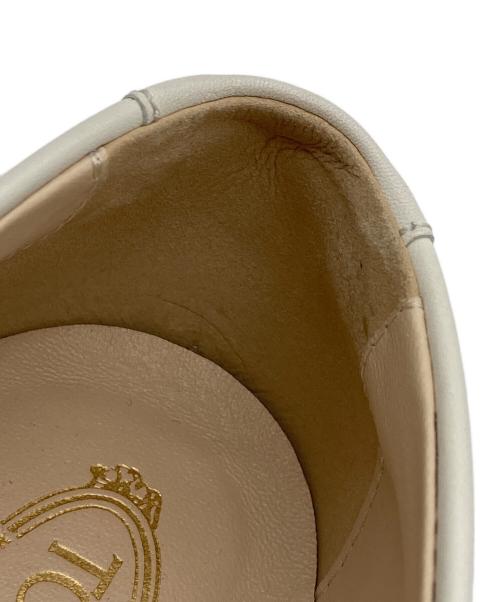 TOD'S（トッズ）TOD'S (トッズ) T タイムレスローファー ホワイト サイズ:36の古着・服飾アイテム