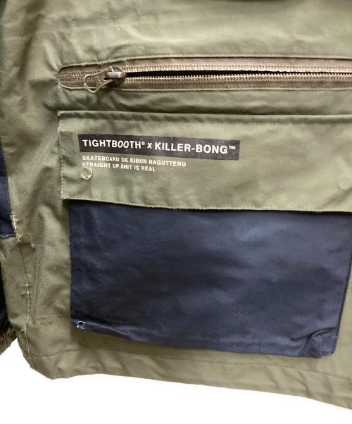 TBPR（タイトブース プロダクション）TBPR (タイトブース プロダクション) Killer Bong CYBORG TACTICAL JKT カーキ サイズ:Lの古着・服飾アイテム