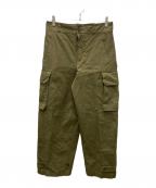 French Armyフランス軍）の古着「M-47 前期型カーゴパンツ」｜カーキ