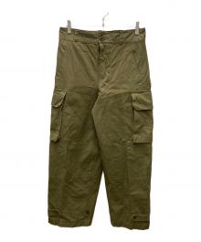 French Army（フランス軍）の古着「M-47 前期型カーゴパンツ」｜カーキ