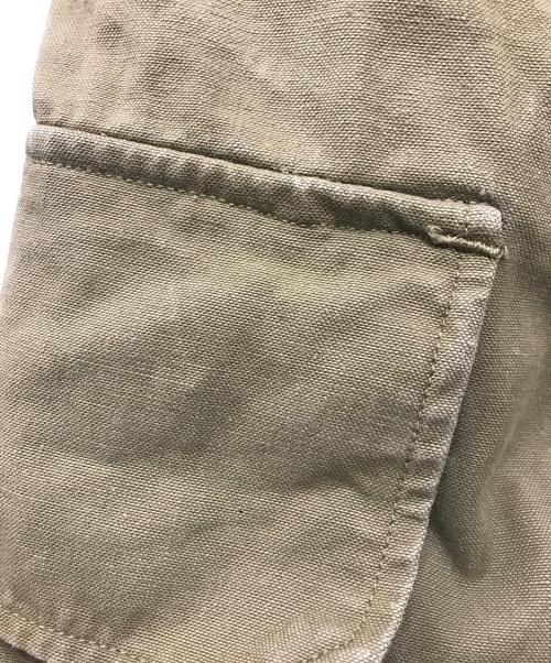 French Army（フランス軍）French Army (フランス軍) M-47 前期型カーゴパンツ カーキ サイズ:23の古着・服飾アイテム