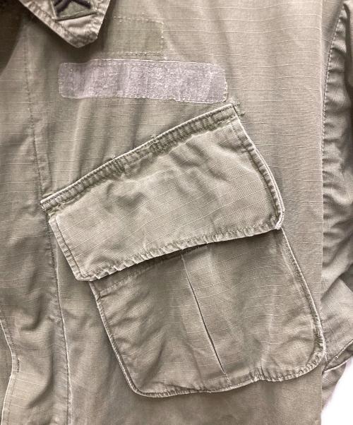 US ARMY（ユーエスアーミー）US ARMY (ユーエスアーミー) 4th ジャングルファティーグ カーキ サイズ:SMALL-LONGの古着・服飾アイテム