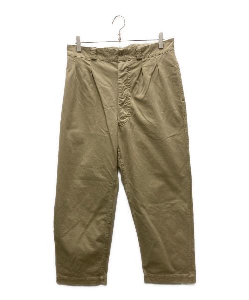 French Army（フランス軍）French Army (フランス軍) M-52 チノパンツ ベージュ サイズ:25の古着・服飾アイテム