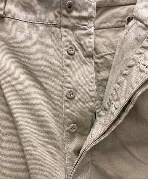 French Army（フランス軍）French Army (フランス軍) M-52 チノパンツ ベージュ サイズ:25の古着・服飾アイテム