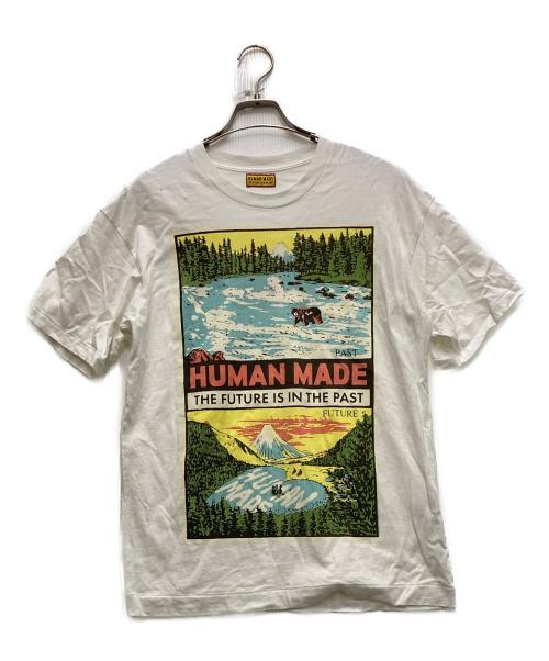 HUMAN MADE（ヒューマンメイド）HUMAN MADE (ヒューマンメイド) GRAPHIC TEE ホワイト サイズ:Sの古着・服飾アイテム