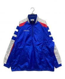 adidas（アディダス）の古着「90sハーフジッププルオーバー」｜ブルー