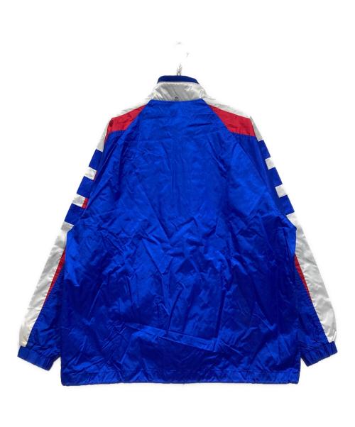 adidas（アディダス）adidas (アディダス) 90sハーフジッププルオーバー ブルー サイズ:Mの古着・服飾アイテム