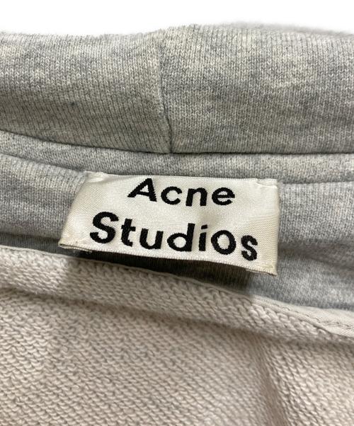 Acne studios（アクネ ストゥディオス）ACNE STUDIOS (アクネ ストゥディオス) JUSTIN ジップパーカー グレー サイズ:Sの古着・服飾アイテム