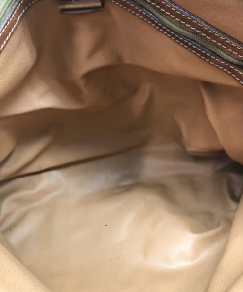 CELINE（セリーヌ）CELINE (セリーヌ) マカダムトートバッグ ブラウンの古着・服飾アイテム