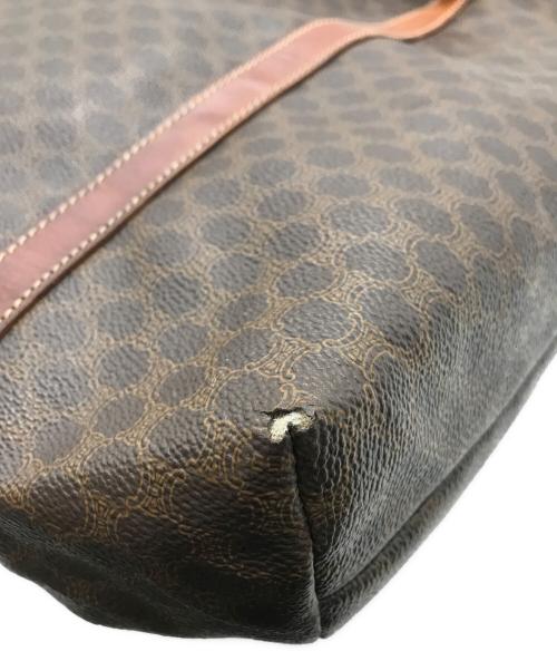 CELINE（セリーヌ）CELINE (セリーヌ) マカダムトートバッグ ブラウンの古着・服飾アイテム
