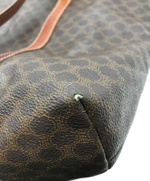 CELINE（セリーヌ）CELINE (セリーヌ) マカダムトートバッグ ブラウンの古着・服飾アイテム