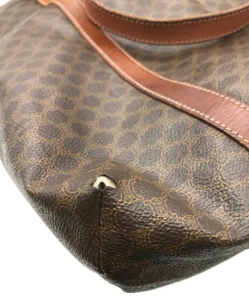 CELINE（セリーヌ）CELINE (セリーヌ) マカダムトートバッグ ブラウンの古着・服飾アイテム