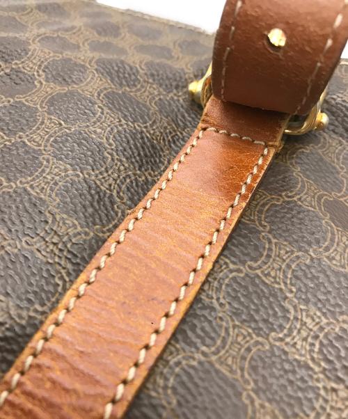 CELINE（セリーヌ）CELINE (セリーヌ) マカダムトートバッグ ブラウンの古着・服飾アイテム