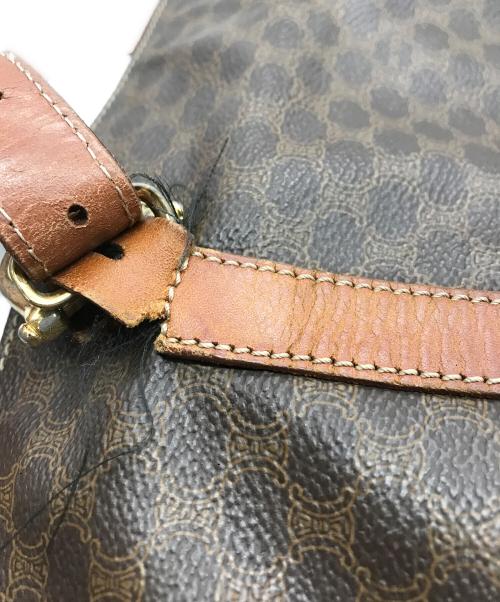 CELINE（セリーヌ）CELINE (セリーヌ) マカダムトートバッグ ブラウンの古着・服飾アイテム