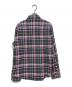 BURBERRY BLACK LABEL (バーバリーブラックレーベル) チェックシャツ レッド×グレー サイズ:2：4000円