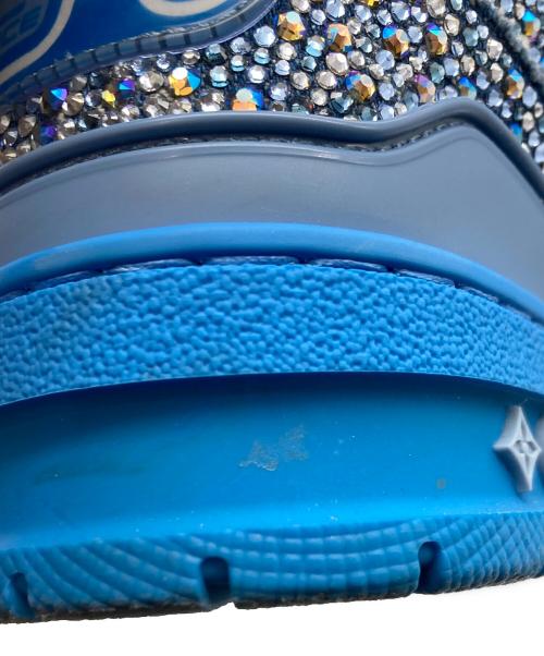 LOUIS VUITTON（ルイ ヴィトン）LOUIS VUITTON (ルイ ヴィトン) LVスクエア・ライン ブルー サイズ:9 1/2の古着・服飾アイテム