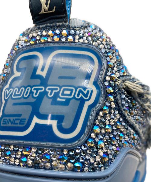 LOUIS VUITTON（ルイ ヴィトン）LOUIS VUITTON (ルイ ヴィトン) LVスクエア・ライン ブルー サイズ:9 1/2の古着・服飾アイテム