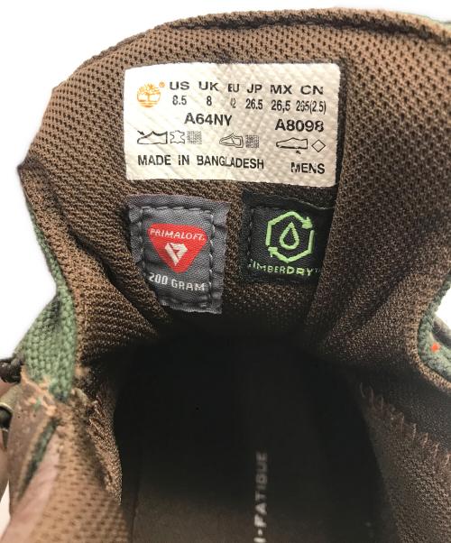 Timberland（ティンバーランド）Timberland (ティンバーランド) BEAMS (ビームス) 別注 Field Boots ブラウン サイズ:US 8 1/2の古着・服飾アイテム