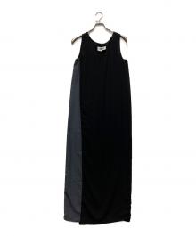 MM6 Maison Margiela（エムエムシックスメゾンマルジェラ）の古着「ノースリーブワンピース」｜ブラック