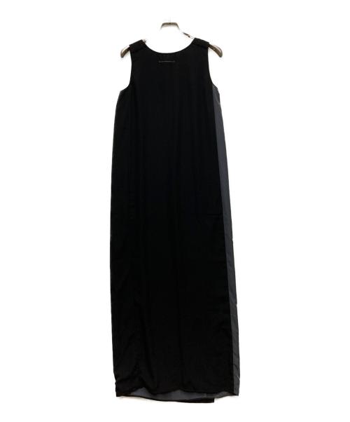 MM6 Maison Margiela（エムエムシックスメゾンマルジェラ）MM6 Maison Margiela (エムエムシックスメゾンマルジェラ) ノースリーブワンピース ブラック サイズ:42の古着・服飾アイテム