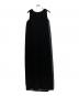 MM6 Maison Margiela (エムエムシックスメゾンマルジェラ) ノースリーブワンピース ブラック サイズ:42：13000円