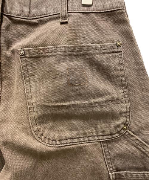 CarHartt（カーハート）CarHartt (カーハート) ダブルニーパンツ ブラウン サイズ:W32の古着・服飾アイテム