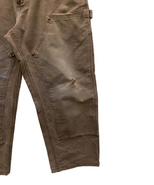 CarHartt（カーハート）CarHartt (カーハート) ダブルニーパンツ ブラウン サイズ:W32の古着・服飾アイテム