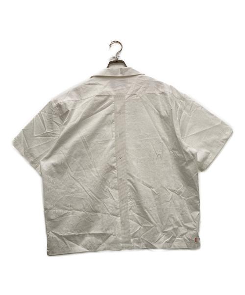 BEAMS（ビームス）BEAMS (ビームス) UNIVERSAL OVERALL (ユニバーサルオーバーオール) 25SS 別注キューバシャツ ホワイト サイズ:XLの古着・服飾アイテム